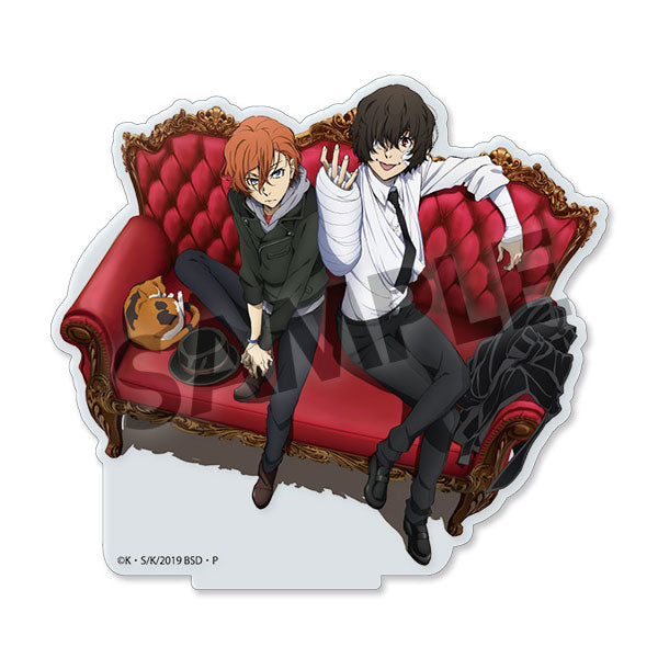 [Pre-order] Osamu Dazai & Chuya Nakahara - Bungo Stray Dogs Acrylic Stand 15 Years Old ver.