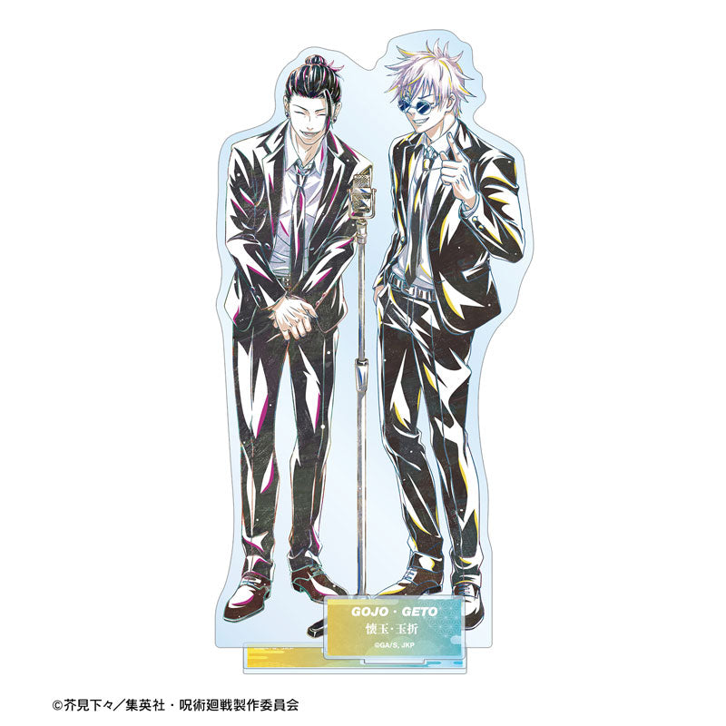 [Pre-order] Satoru Gojo + Suguru Geto - Jujutsu Kaisen Suit Ani-Art BIG Acrylic Stand