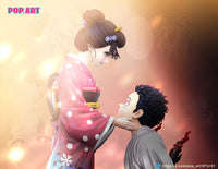 [Pre-order] 1/6 Scale Akaza and Koyuki - Demon Slayer (POP.ART Studio)