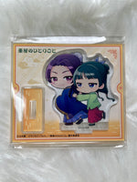 Load image into Gallery viewer, Maomao &amp; Jinshi - The Apothecary Diaries Mini Acrylic Stand Mottekuteku
