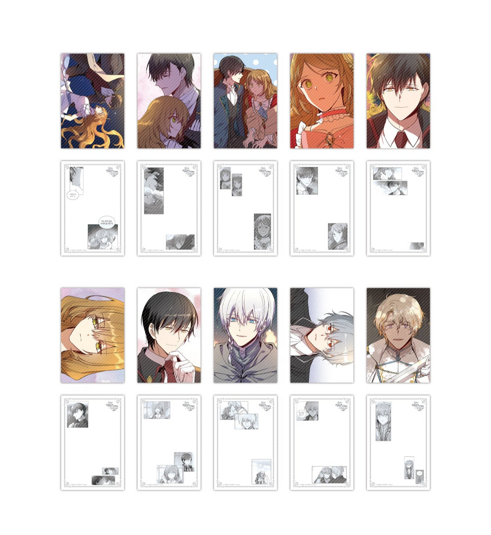 The Reason Why Raeliana Ended up at the Duke's Mansion - Double-sided Illustration Postcard SET