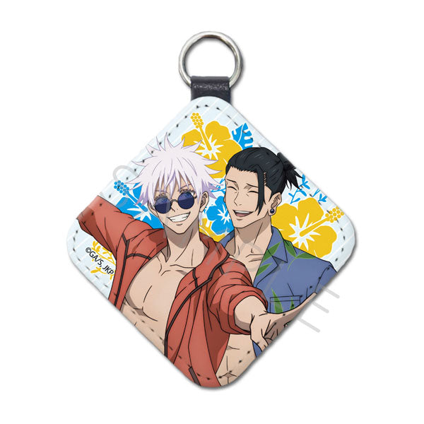 Gojo & Geto Mensore Ver. - Jujutsu Kaisen Hidden Inventory Leather Charm Keychain