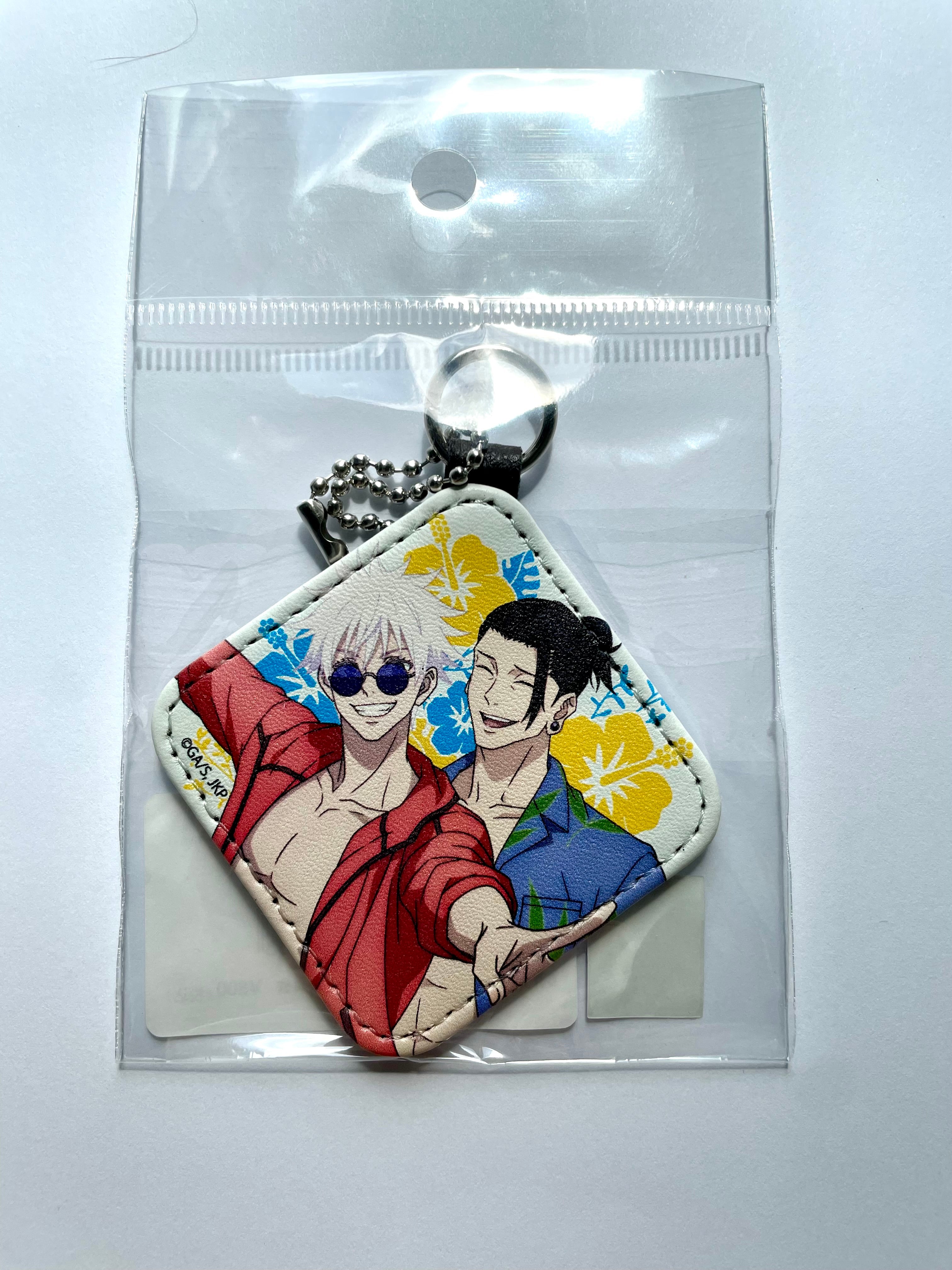 Gojo & Geto Mensore Ver. - Jujutsu Kaisen Hidden Inventory Leather Charm Keychain