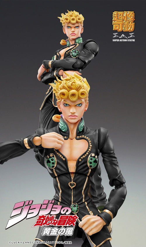 Giorno Giovanna Ver. BLACK - Jojo’s Bizarre Adventure Medicos Super Action Statue Figure