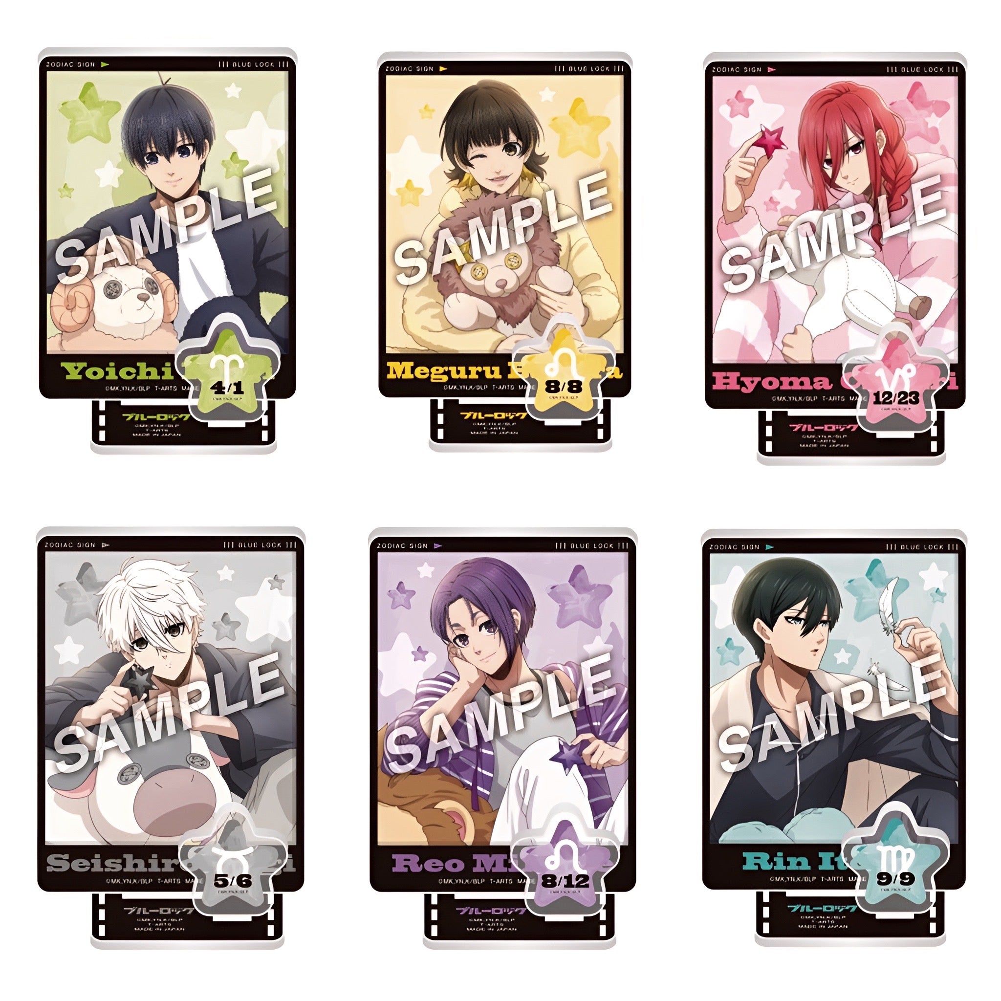 Bluelock Zodiac Sign ZOOMY Acrylic Stand