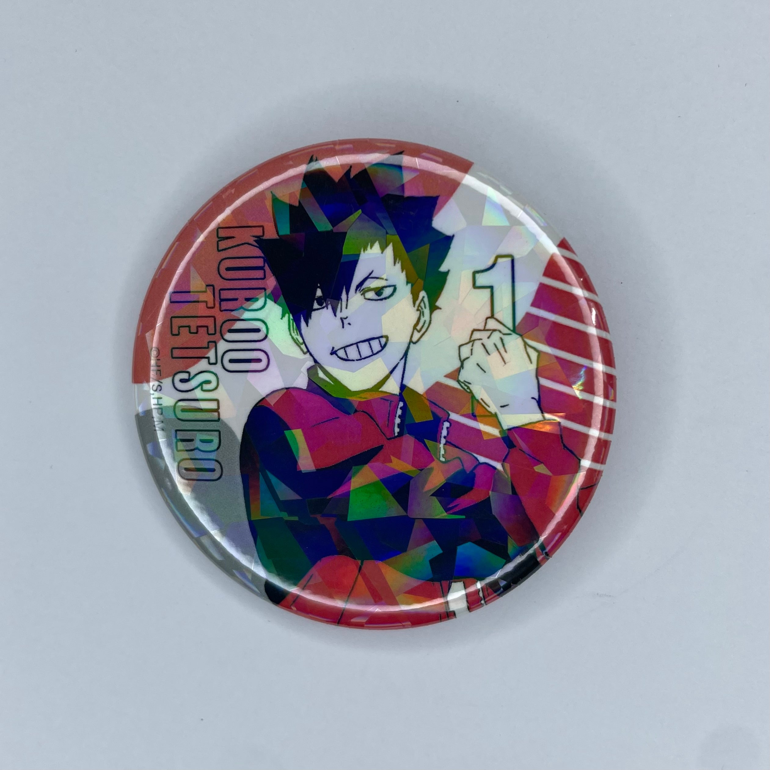 Kuroo Tetsuro - Haikyuu!! Trading Hologram Button Jersey vol. 2