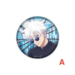 Load image into Gallery viewer, Jujutsu Kaisen Glitter Tin Badge Collection
