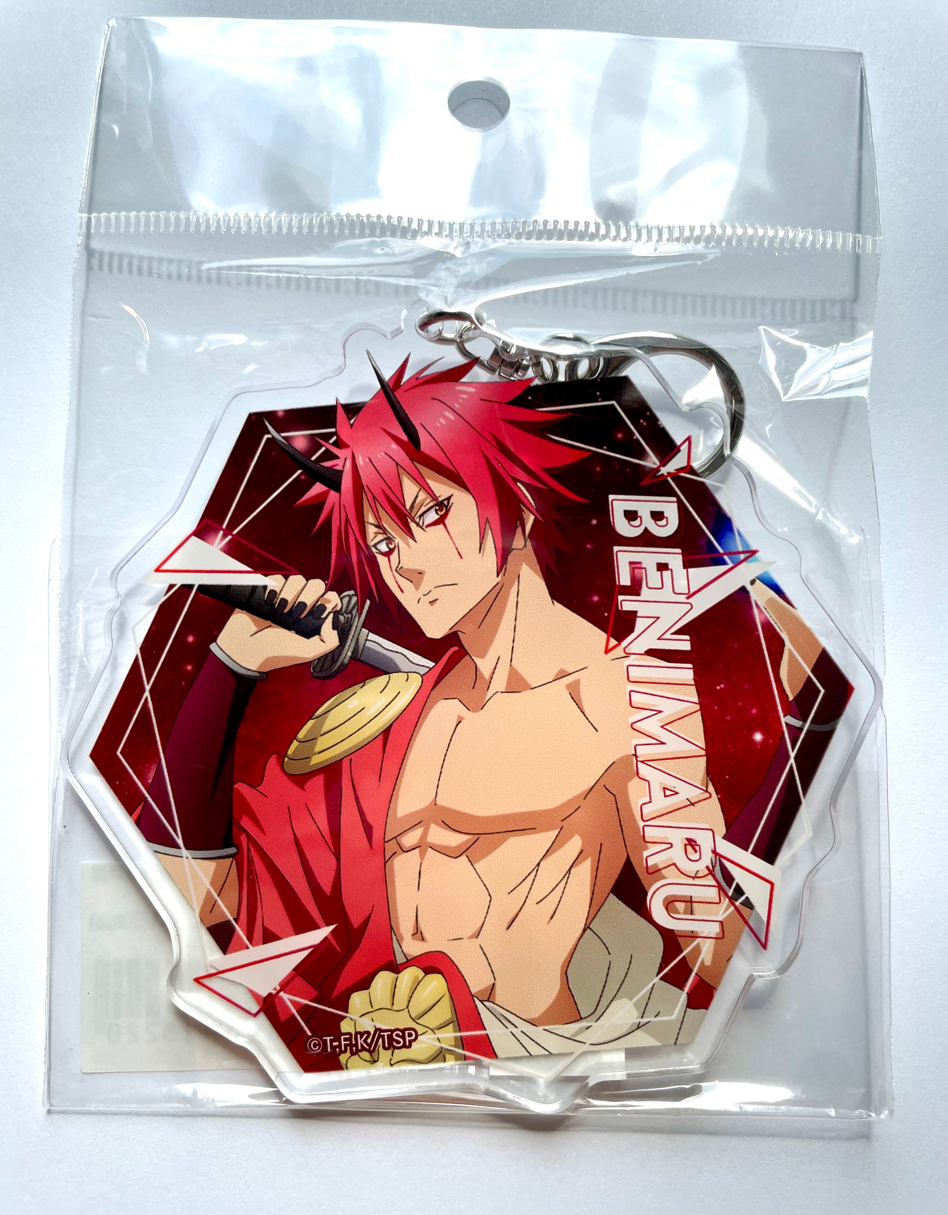 Benimaru - Tensei shitara Slime Scarlet Bond New Illustration Acrylic Keychain