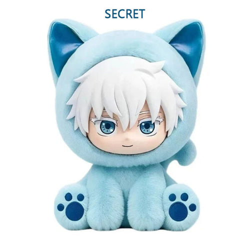 Jujutsu Kaisen - Sitting Cat Party Serie Plush Keychains BLIND BOX