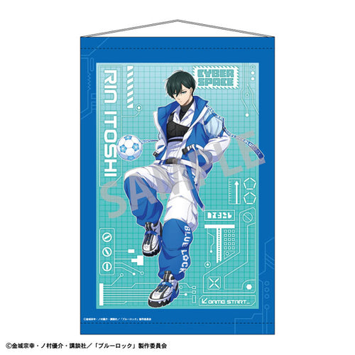 [Pre-order] Blue Lock - Cyberpunk Revival New Illustration B2 Wall Scroll