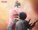 [Pre-order] 1/6 Scale Akaza and Koyuki - Demon Slayer (POP.ART Studio)