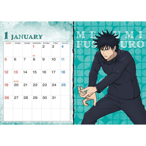 [Pre-order] Jujutsu Kaisen CL-024 2025 Tabletop Calendar