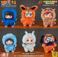 Naruto: Shippuden - TOP TOY Cute Beast Party Series Vinyl Plush Keychain Blind Box
