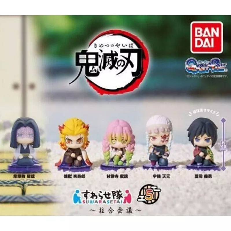 Demon Slayer - Suwarasetai Vol.5 Hashira Meeting Capsule Figures