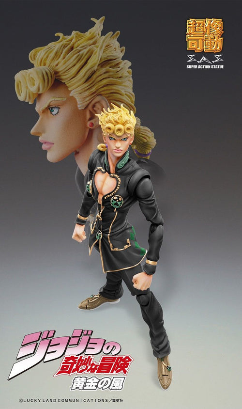 Giorno Giovanna Ver. BLACK - Jojo’s Bizarre Adventure Medicos Super Action Statue Figure