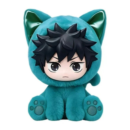 Jujutsu Kaisen - Sitting Cat Party Serie Plush Keychains BLIND BOX