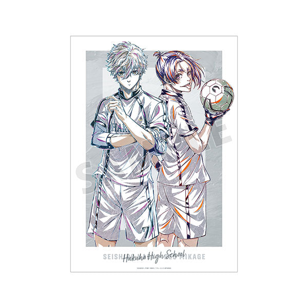 Seishirou Nagi & Reo Mikage - Blue Lock Ani-Art Vol.2 A3 Matte Finished Poster