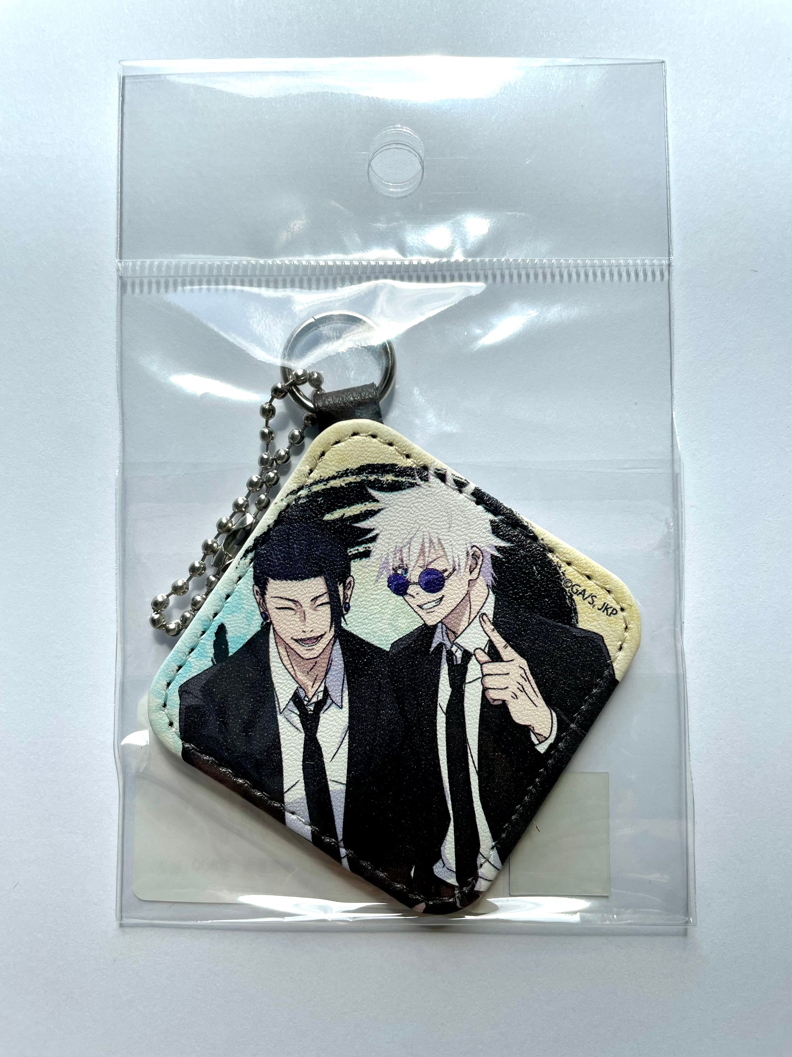 Gojo & Geto Suit Ver. - Jujutsu Kaisen Hidden Inventory Leather Charm Keychain