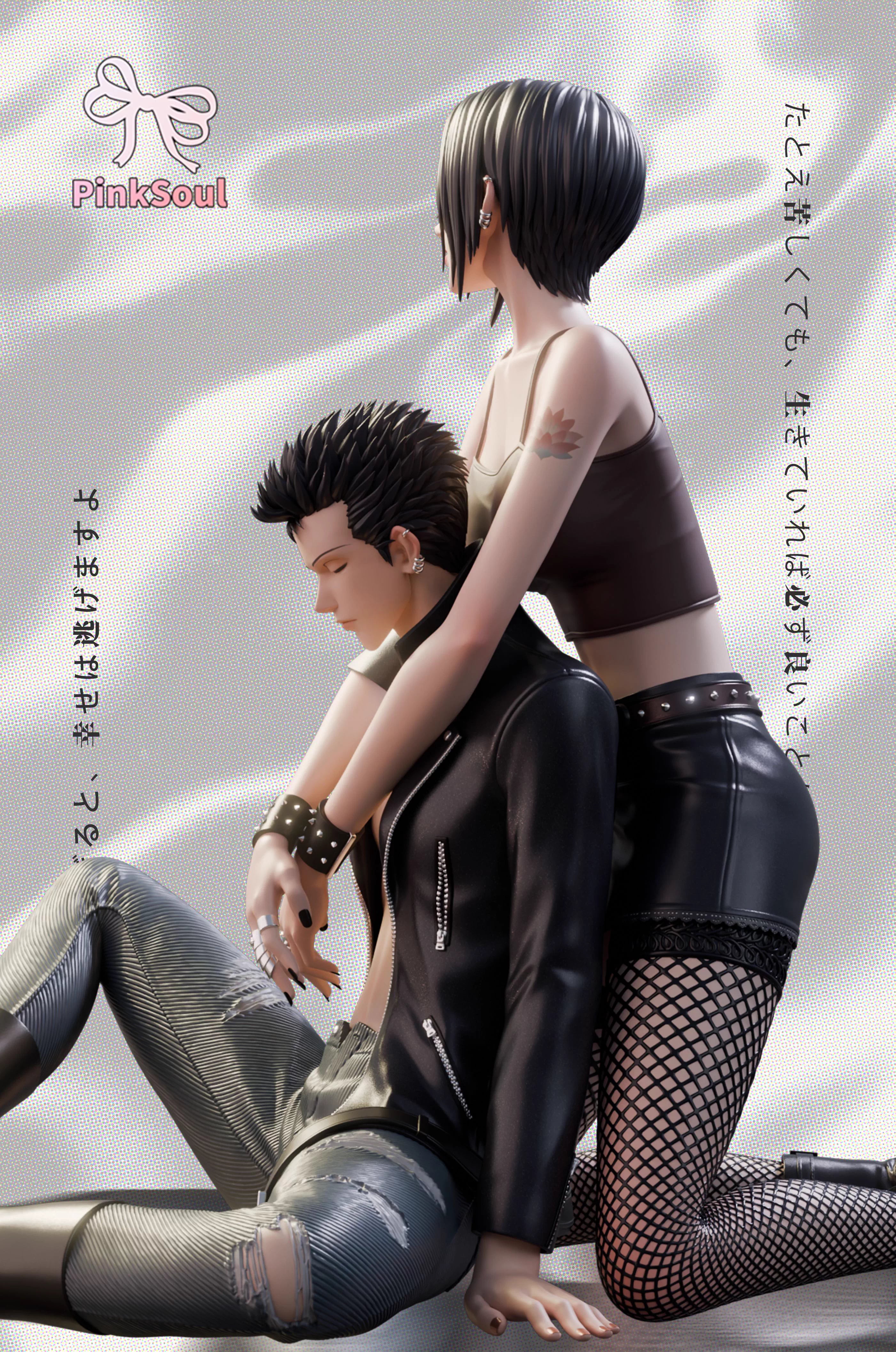 [Pre-order] Nana Osaki & Ren Honjo - NANA (PinkSoul Studio)