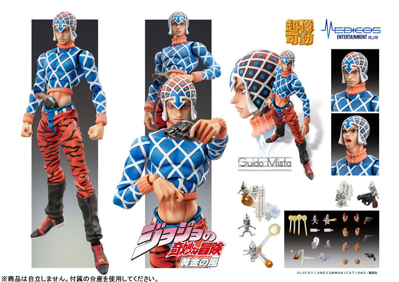[Pre-order] Guido Mista & S.P - JoJo's Bizarre Adventure Part.V Super Action Statue