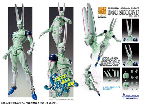 [Pre-order] D4C Second - JoJo's Bizarre Adventure Part.7 Steel Ball Run Super Action Statue