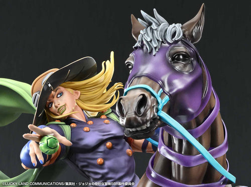 [Pre-Order] Gyro Zeppeli & Valkyrie - Steel Ball Run JoJo's Bizarre Adventure Chozo Art Collection Figure