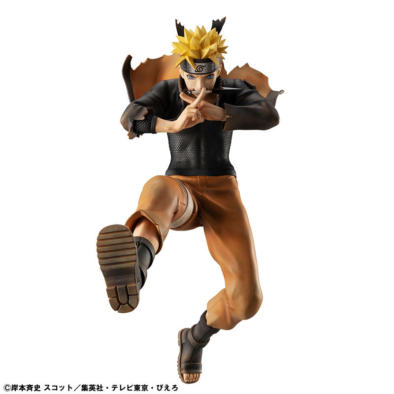 [Exclusive Sale] Naruto Uzumaki - NARUTO Shippuden G.E.M. Series Shinobi World War Ver. Complete Figure