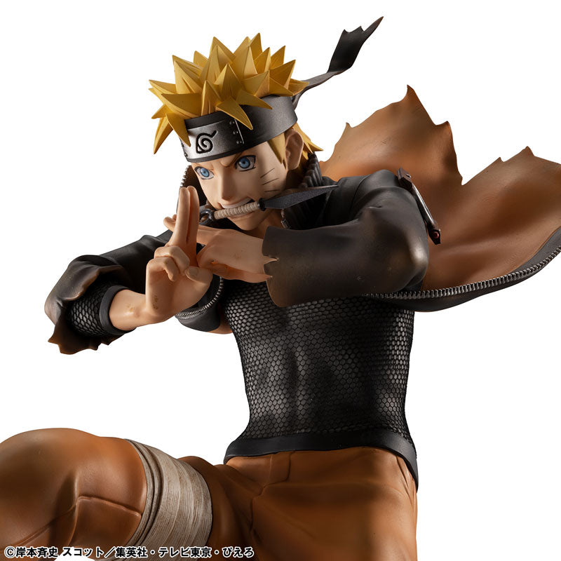 [Exclusive Sale] Naruto Uzumaki - NARUTO Shippuden G.E.M. Series Shinobi World War Ver. Complete Figure