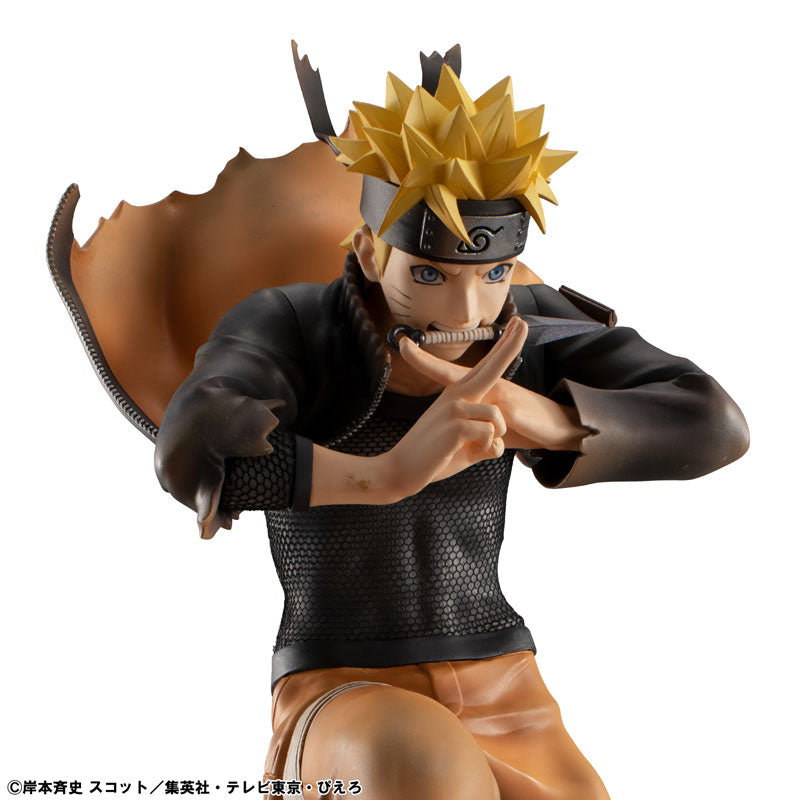 [Exclusive Sale] Naruto Uzumaki - NARUTO Shippuden G.E.M. Series Shinobi World War Ver. Complete Figure