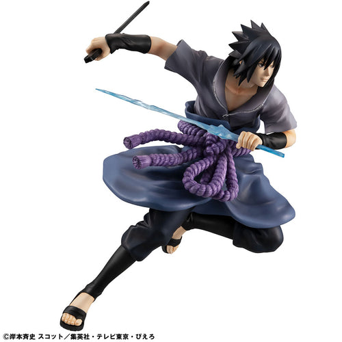 [Exclusive Sale] Sasuke Uchiha - NARUTO Shippuden G.E.M. Series Shinobi World War Ver. Complete Figure