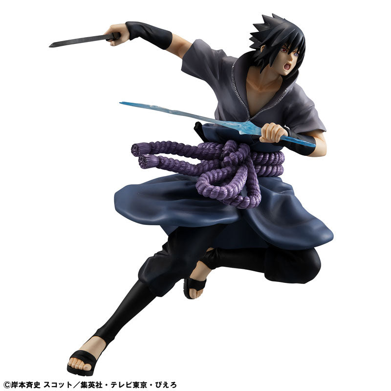 [Exclusive Sale] Sasuke Uchiha - NARUTO Shippuden G.E.M. Series Shinobi World War Ver. Complete Figure