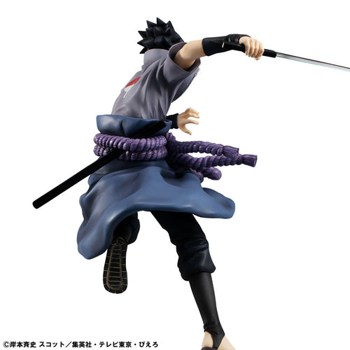 [Exclusive Sale] Sasuke Uchiha - NARUTO Shippuden G.E.M. Series Shinobi World War Ver. Complete Figure