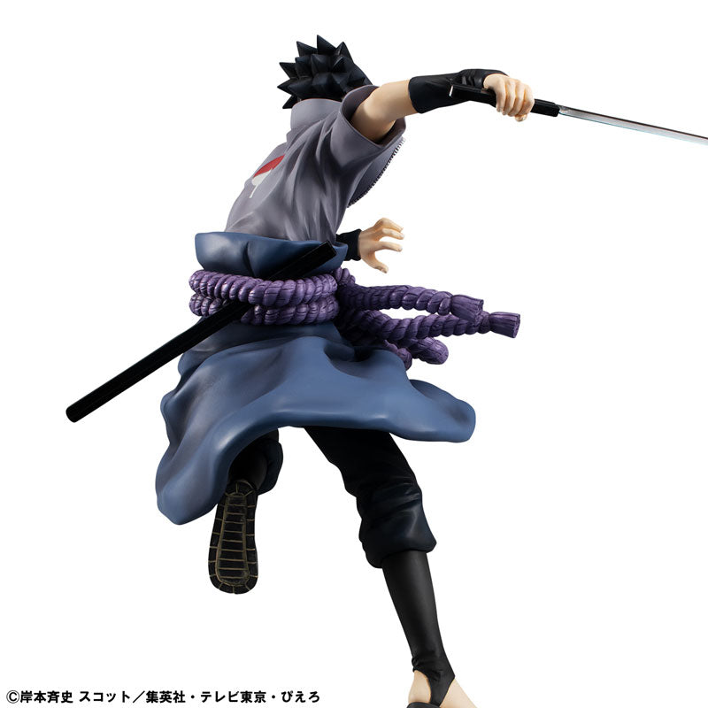[Exclusive Sale] Sasuke Uchiha - NARUTO Shippuden G.E.M. Series Shinobi World War Ver. Complete Figure