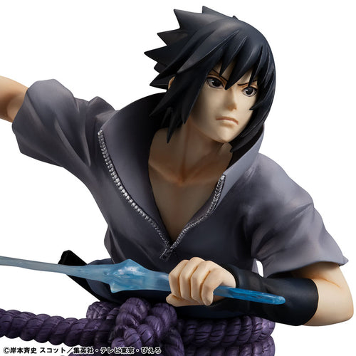 [Exclusive Sale] Sasuke Uchiha - NARUTO Shippuden G.E.M. Series Shinobi World War Ver. Complete Figure