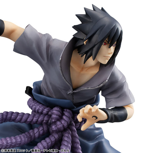 [Exclusive Sale] Sasuke Uchiha - NARUTO Shippuden G.E.M. Series Shinobi World War Ver. Complete Figure