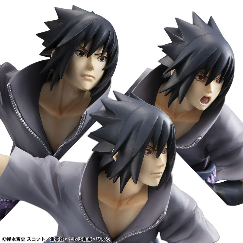[Exclusive Sale] Sasuke Uchiha - NARUTO Shippuden G.E.M. Series Shinobi World War Ver. Complete Figure