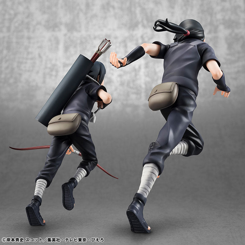 [Exclusive Sale] Itachi Uchiha & Sasuke - NARUTO Shippuden G.E.M. Series Complete Figure