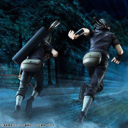 [Exclusive Sale] Itachi Uchiha & Sasuke - NARUTO Shippuden G.E.M. Series Complete Figure