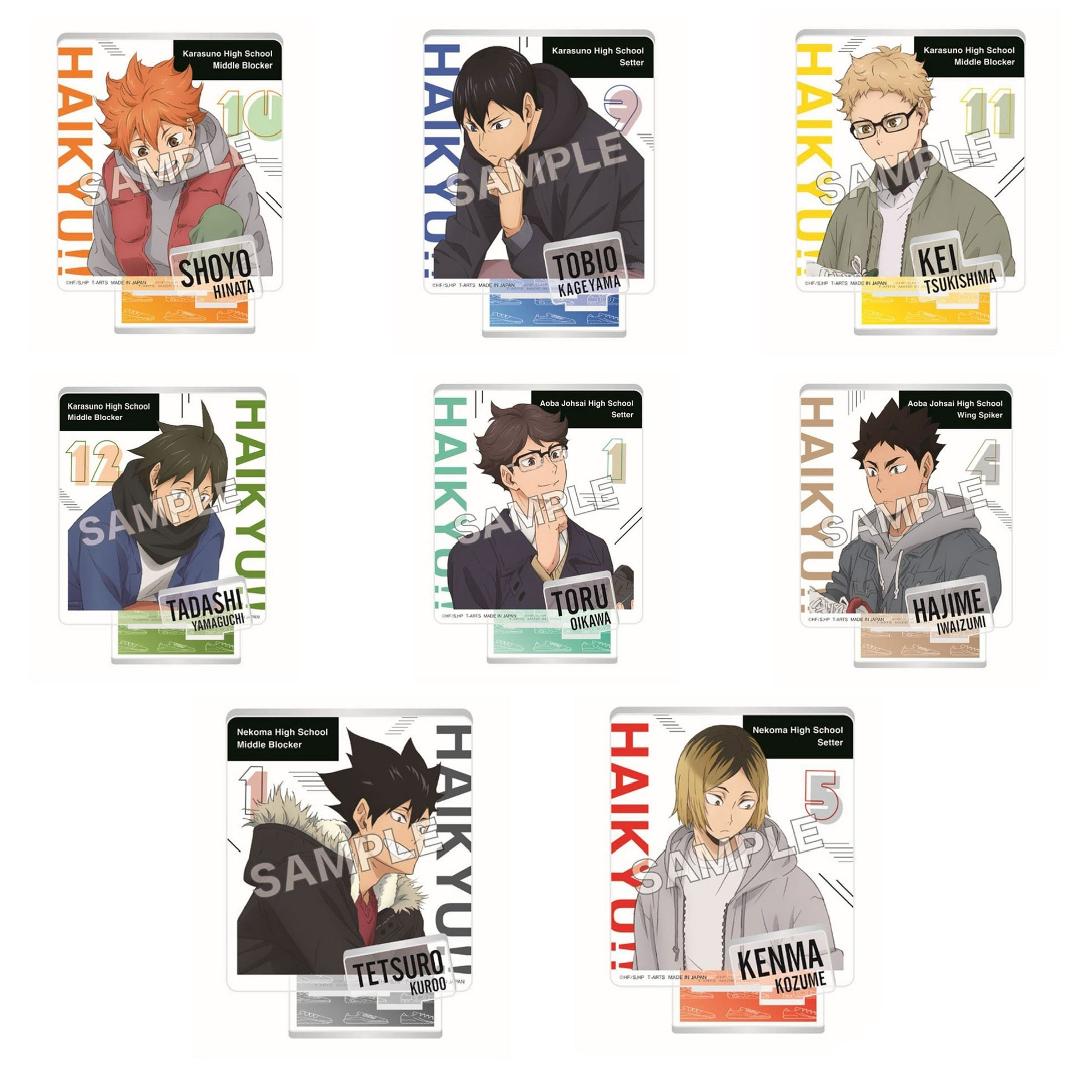 [Pre-Order] Haikyuu!! - Shoesfit ZOOMY Acrylic Stand