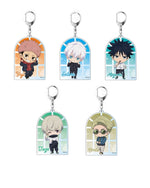 Load image into Gallery viewer, [Pre-order] Jujutsu Kaisen - Deka Keychain Morning Mini Chara ver.
