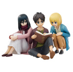 Load image into Gallery viewer, EREN &amp; MIKASA &amp; ARMIN [LOT A] Attack on Titan - Ichiban Kuji Figur
