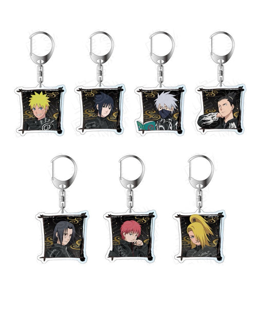 [Pre-order] NARUTO Shippuden - Black Coordinate ver. Acrylic Keychain