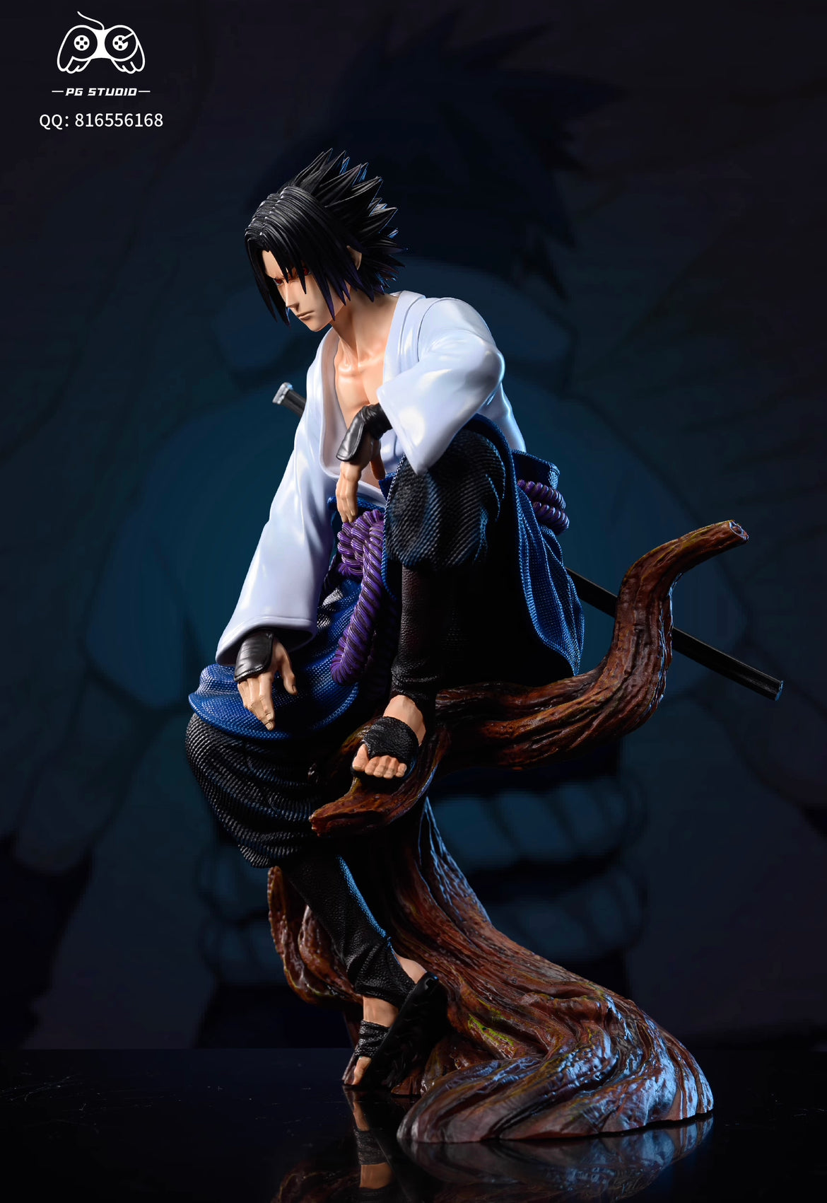 [Pre-order] 1/6 Scale Sitting Uzumaki Naruto & Uchiha Sasuke - Naruto Shippuden