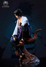 Load image into Gallery viewer, [Pre-order] 1/6 Scale Sitting Uzumaki Naruto &amp; Uchiha Sasuke - Naruto Shippuden
