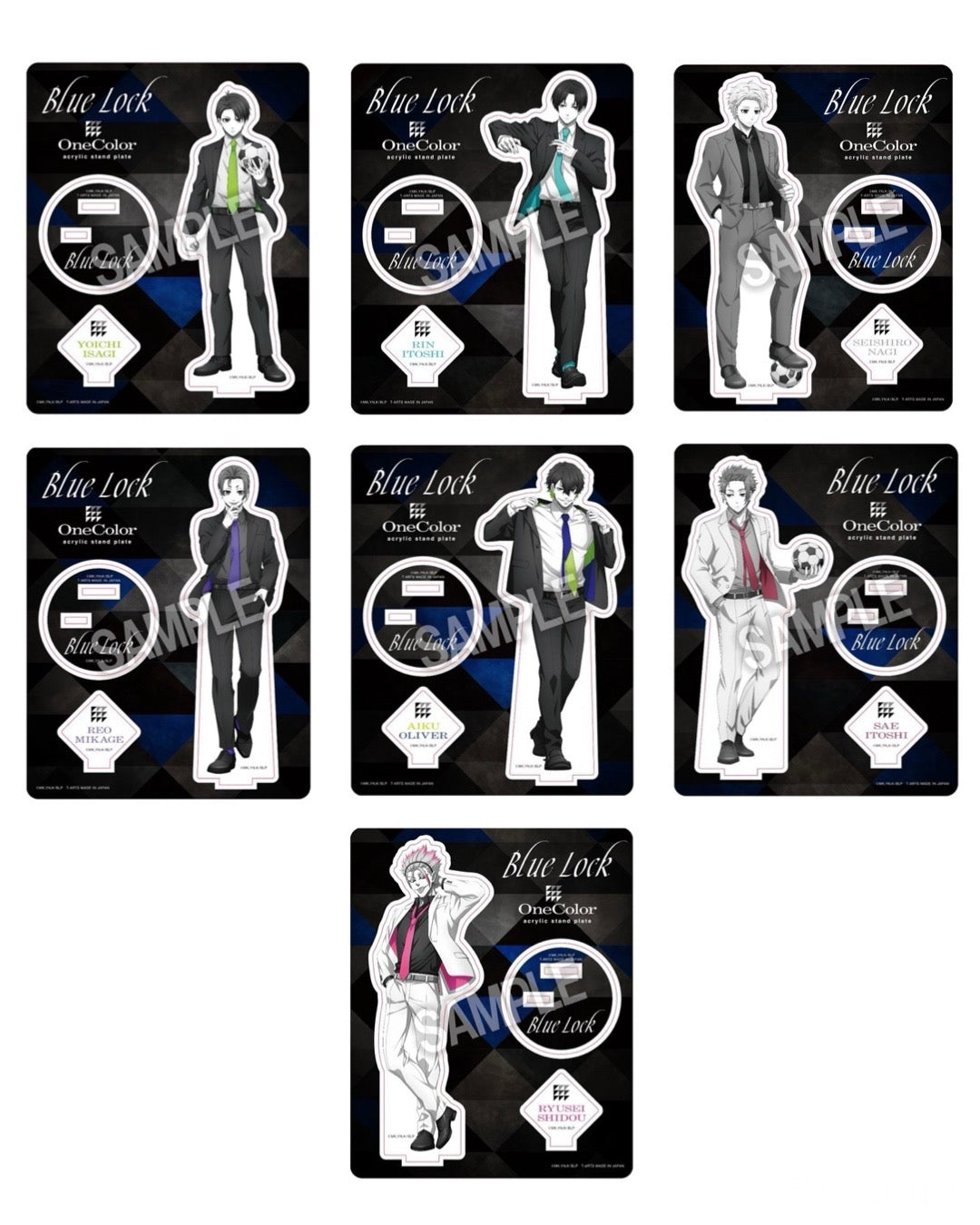 [Pre-order] Blue Lock - OneColor Acrylic Stand Plate