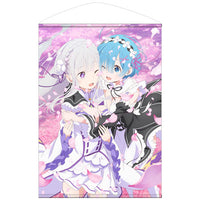 [Pre-order] Emilia & Rem - Re:ZERO -Starting Life in Another World- B2 Wall Scroll