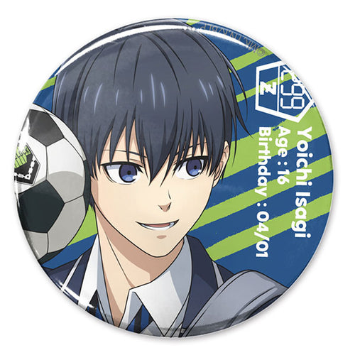 [Pre-order] Yoichi Isagi - Blue Lock New Illustration Tin Badge