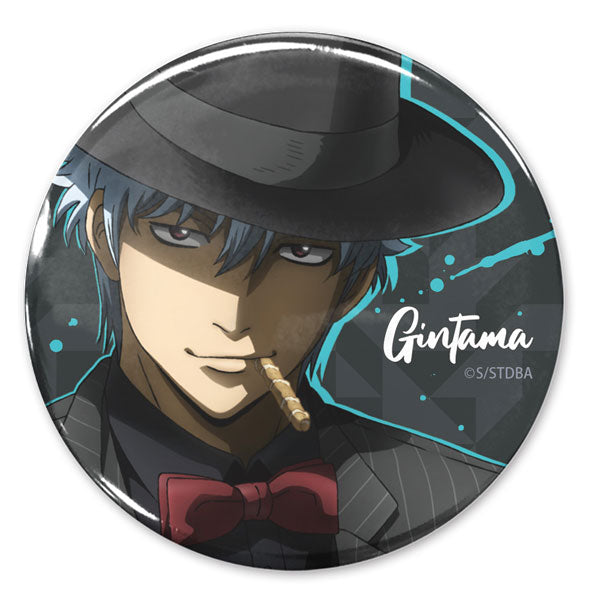 [Pre-order] Gintoki Sakata - Gintama Tin Badge Noir Ver.