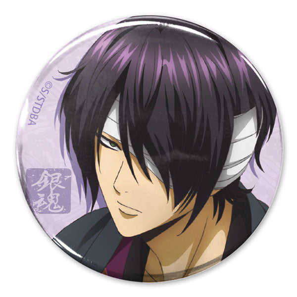 [Pre-order] Shinsuke Takasugi - Gintama 65mm Tin Badge A Drink with Takasugi Ver.