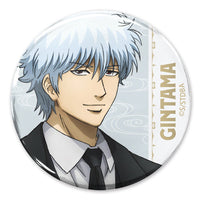 [Pre-order] Gintoki Sakata - Gintama 65mm Tin Badge Suit Ver.
